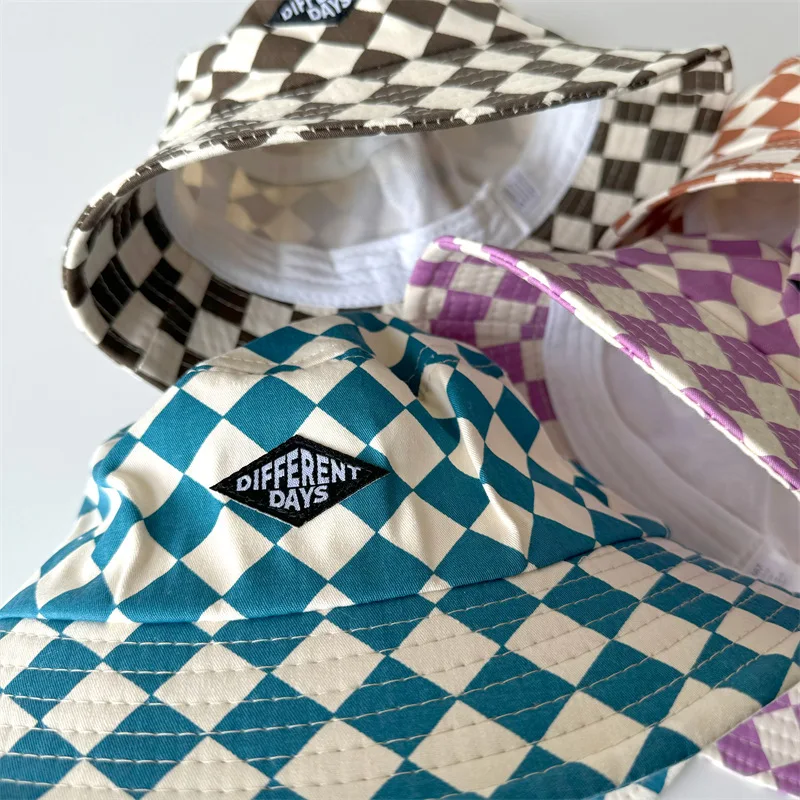 Checkered Bucket Hat | Multiple Colours - Image 6