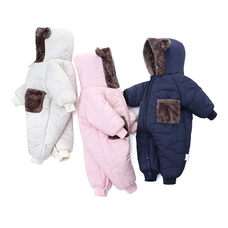 Cloud Quilted Plush Onesie | White - Image 3