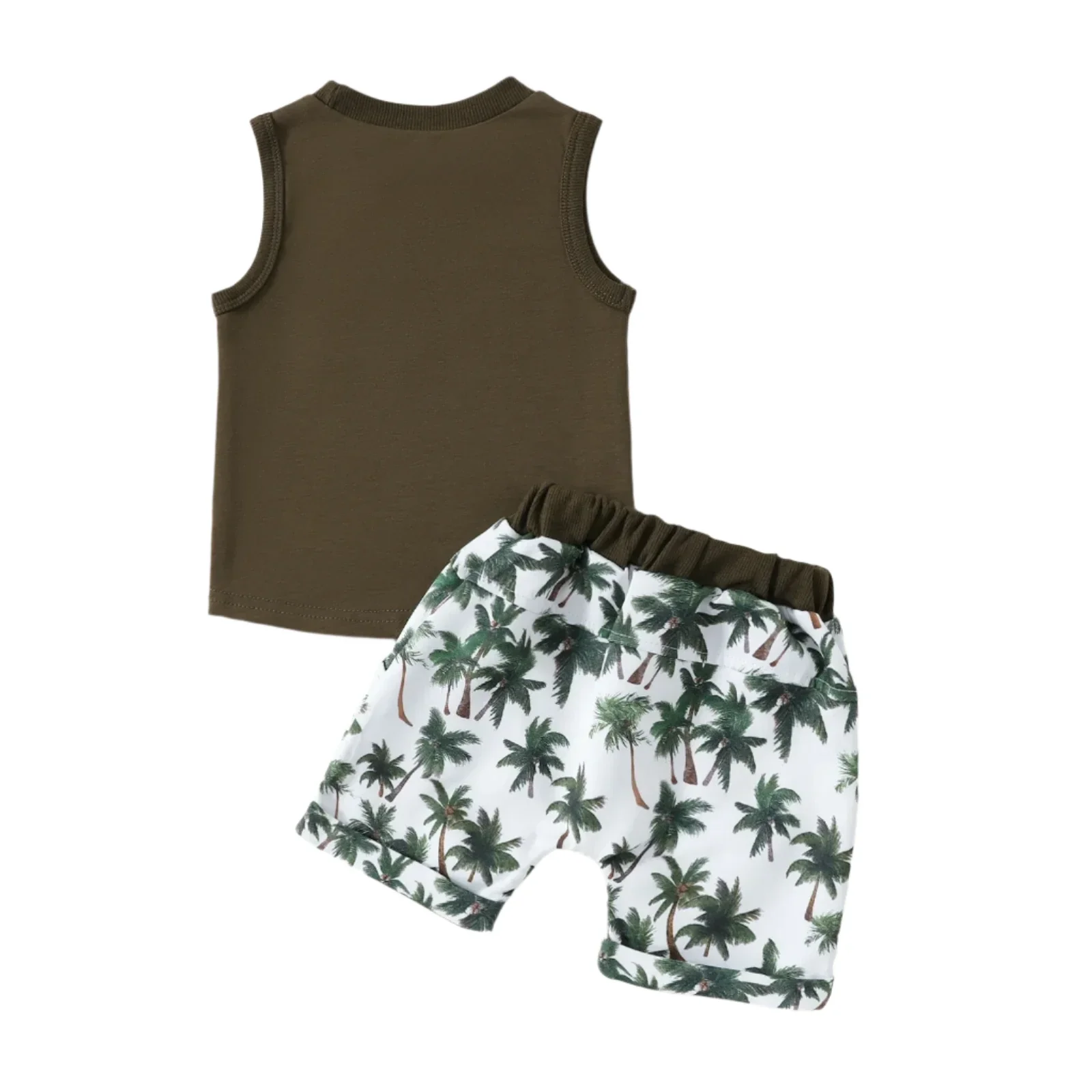 Olive Tank Palms Set - Image 2