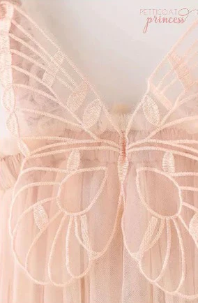 Petticoat Princess - Champagne Butterfly Dress - Image 3
