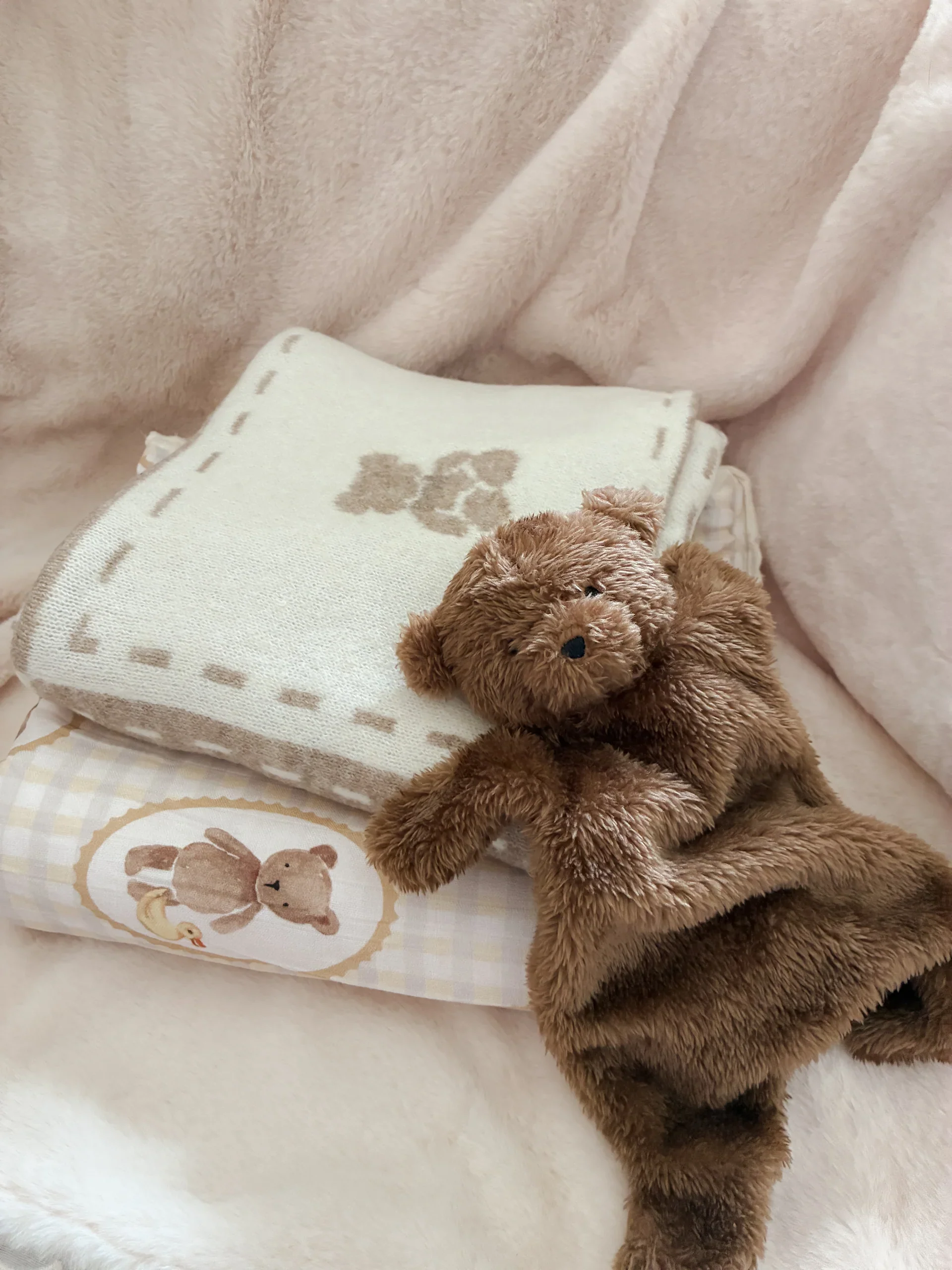 Pop Ya Tot - Comforter Toy | Little Ted - Image 3