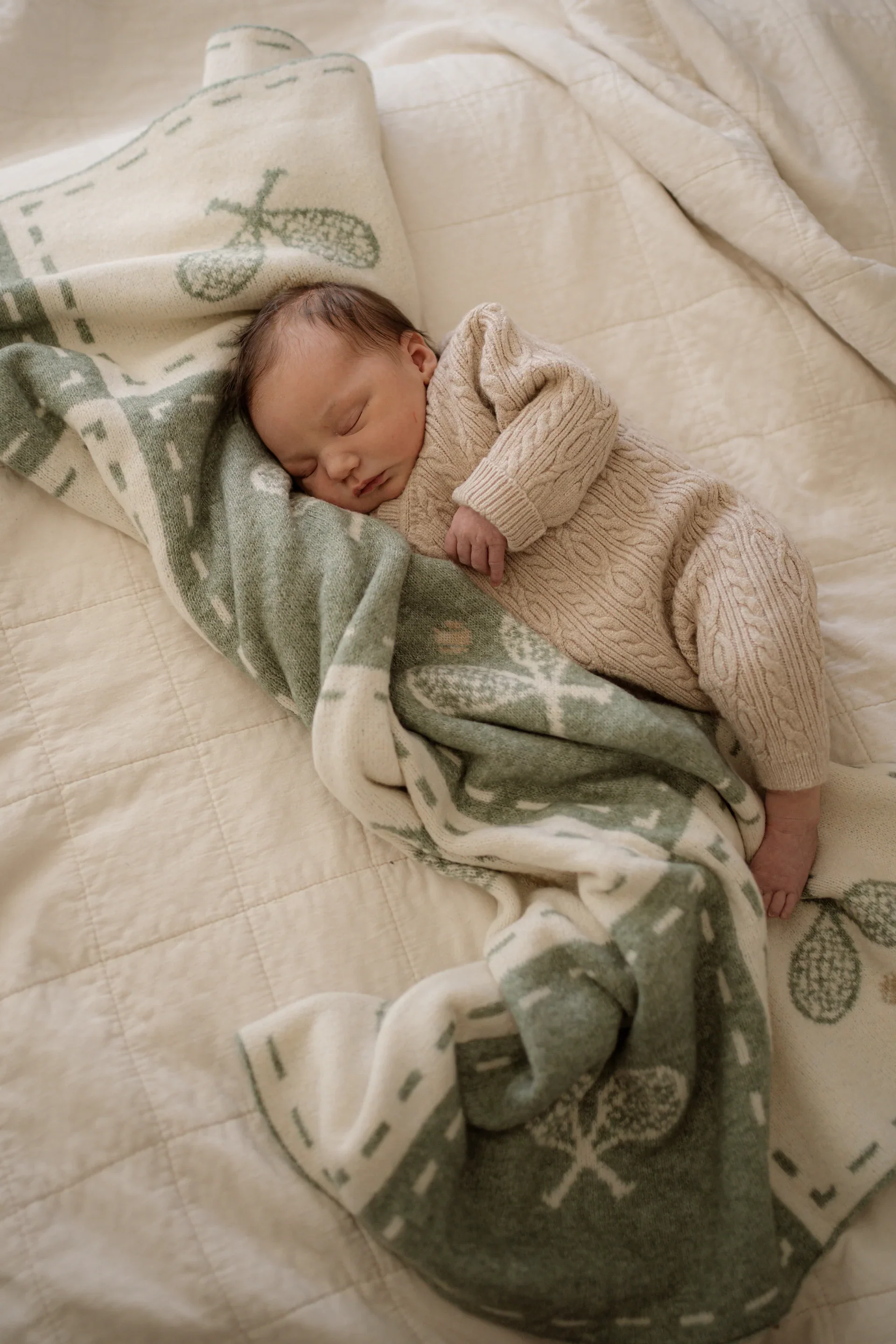 Pop Ya Tot - Knitted Blanket | Old Sport - Image 2