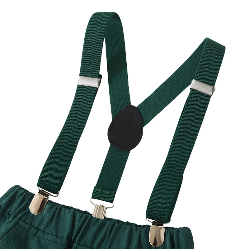 Preppy Green Suspender Set - Image 5