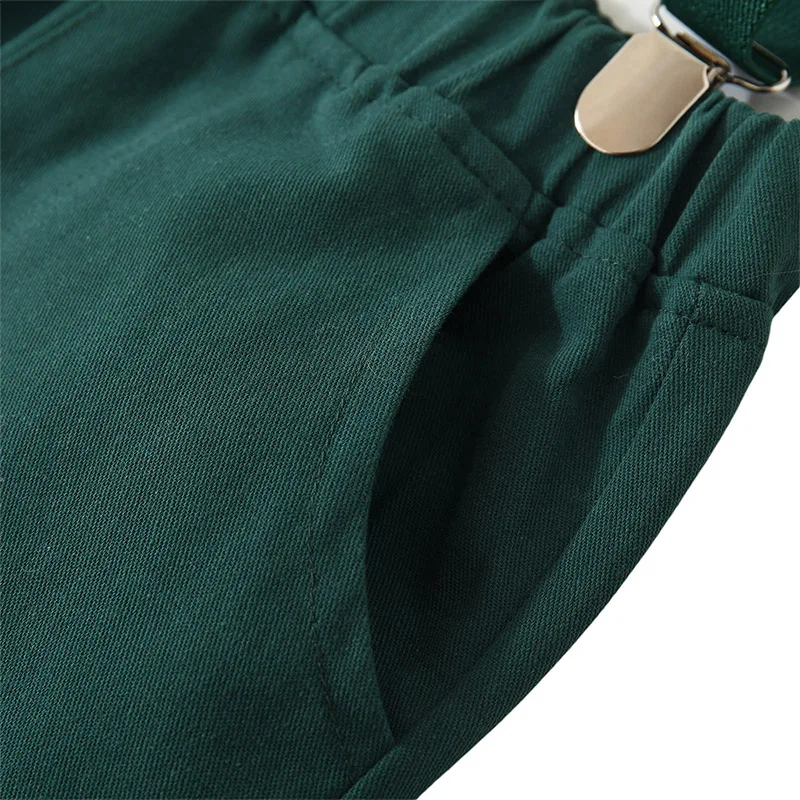 Preppy Green Suspender Set - Image 6