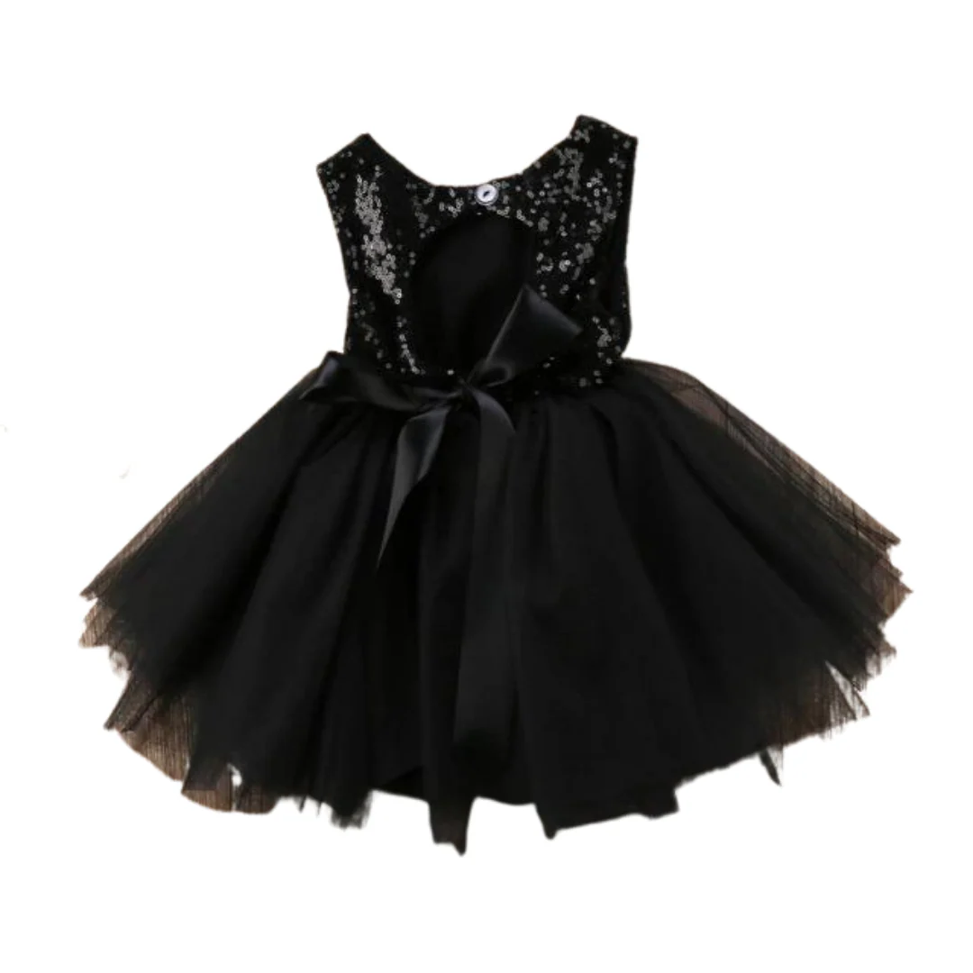 Sequin Princess Dress | Pink - Image 3