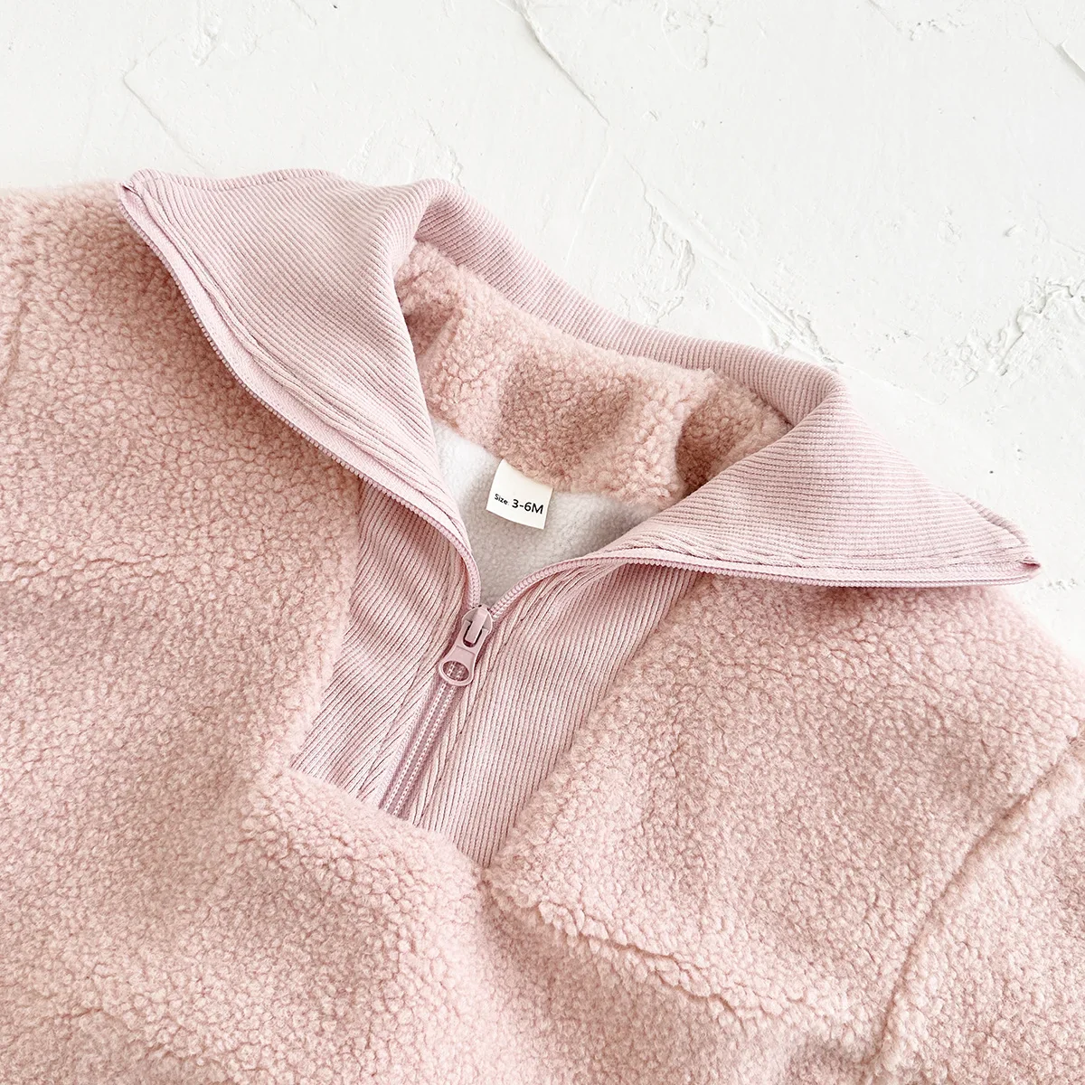 Sherpa Zip Romper | 2 Colours - Image 2