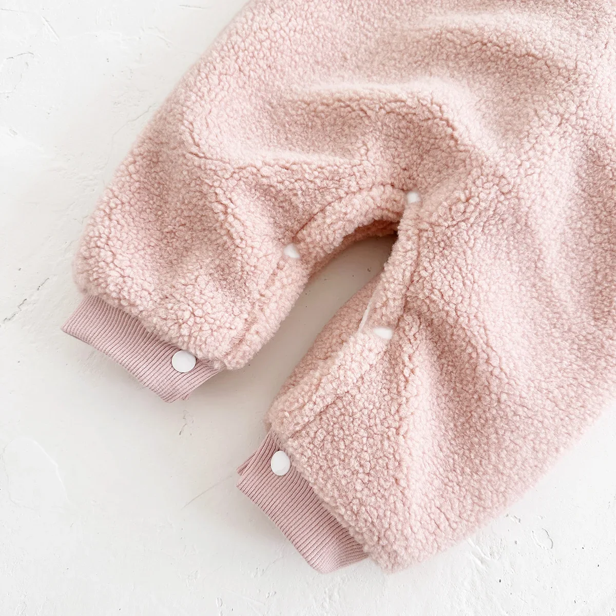 Sherpa Zip Romper | 2 Colours - Image 3