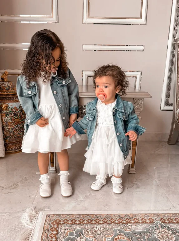 Sisters Matching Denim Jacket - Image 6