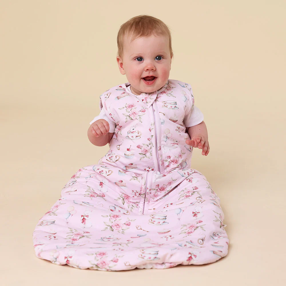 Snuggle Hunny Kids- 2.5 TOG Organic Sleeping Bag | Alice's Tea Party - Image 2
