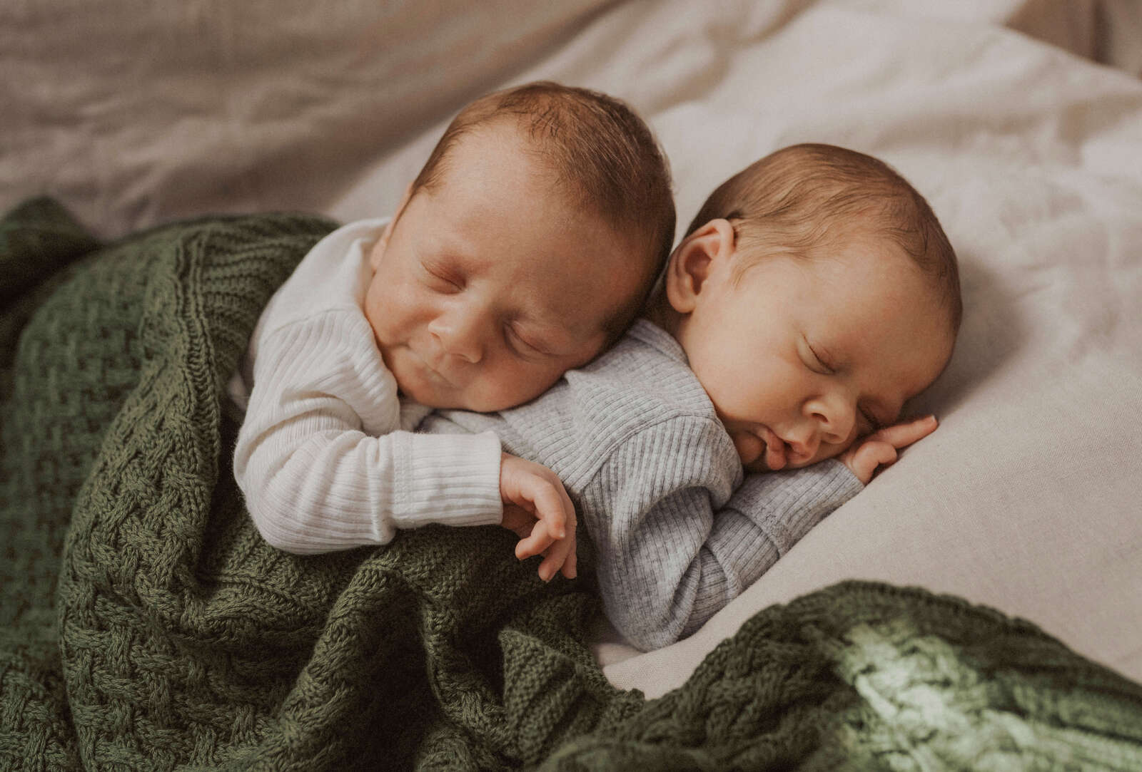 Snuggle Hunny Kids - Diamond Knit Baby Blanket | Olive - Image 6