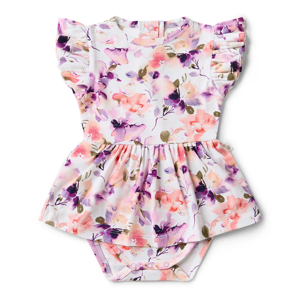 Snuggle Hunny Kids - Organic Dress | Blushing Beauty