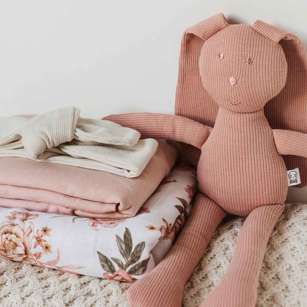 Snuggle Hunny Kids - Organic Snuggle Bunny | Rose - Image 4