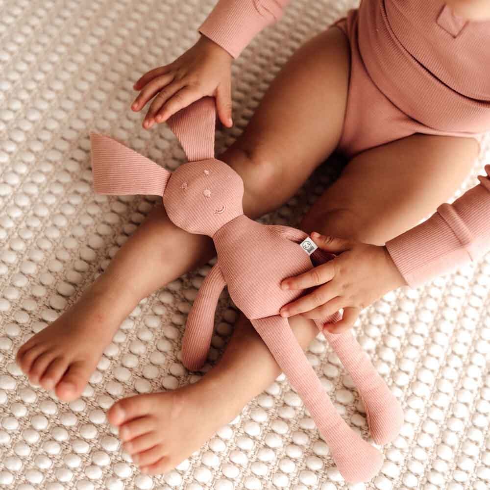 Snuggle Hunny Kids - Organic Snuggle Bunny | Rose - Image 6