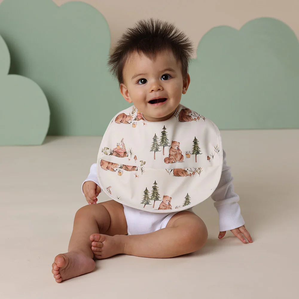 Snuggle Hunny Kids - Waterproof Snuggle Bib | Bears - Image 2