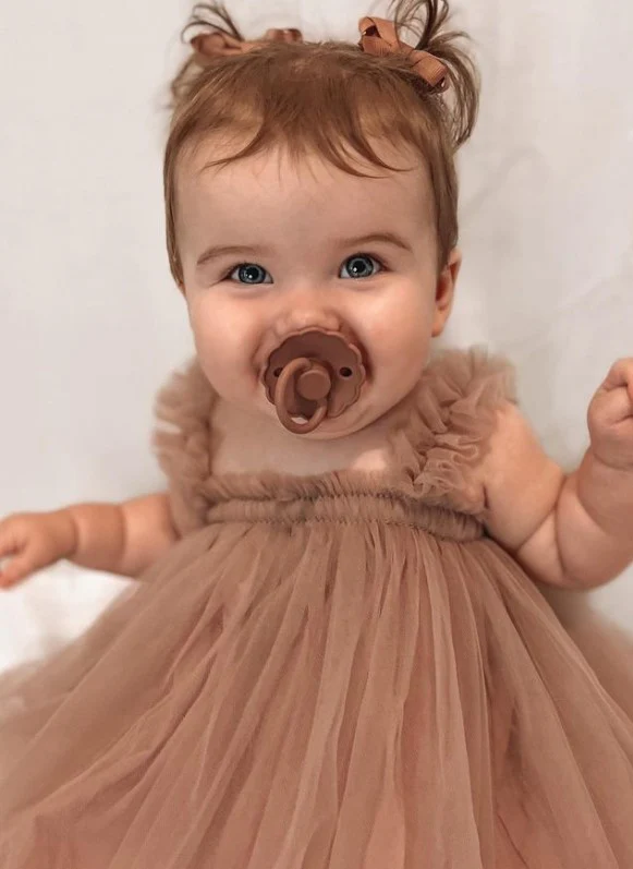Tutu Sleeveless Dress | Dusty Pink - Image 4