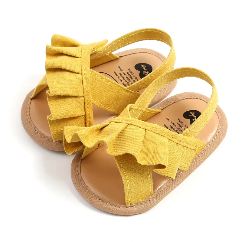 Carmen Ruffle Sandals | Various Colours - Image 8