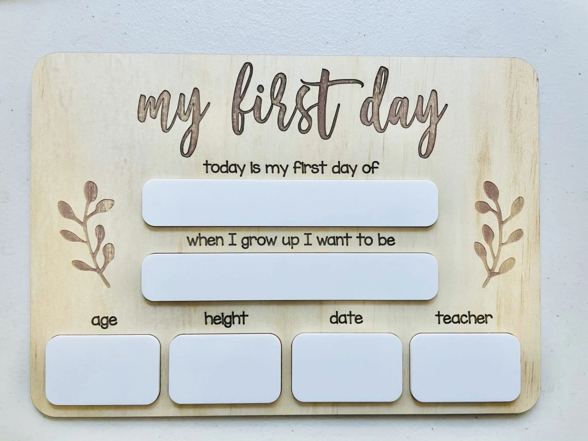 Timber Tinkers - First Day of School Board - Image 5
