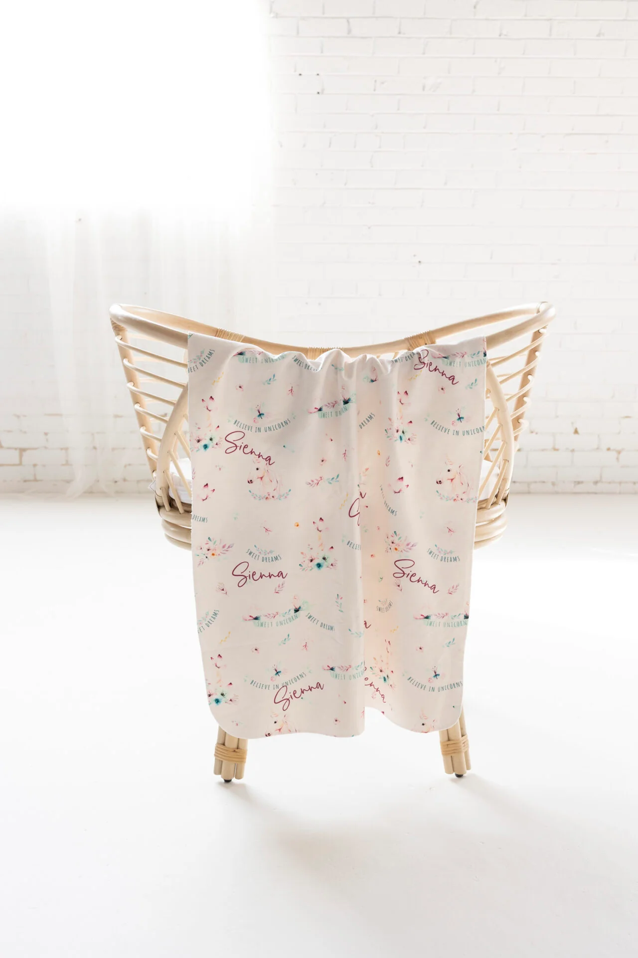 Timber Tinkers - Kids Blanket | Pink Unicorn - Image 2