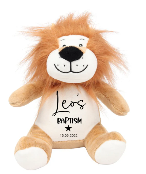 Timber Tinkers - Personalised Lion Plush - Star - Image 5