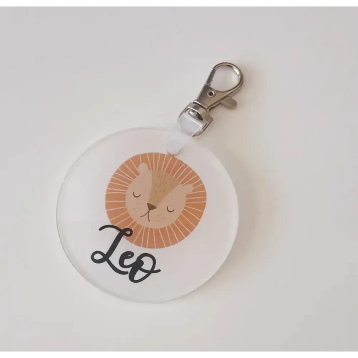 Timber Tinkers - Round Acrylic Bag Tag | Various Designs - Image 5
