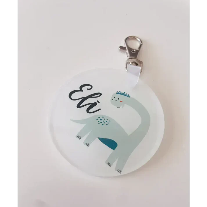 Timber Tinkers - Round Acrylic Bag Tag | Various Designs - Image 6