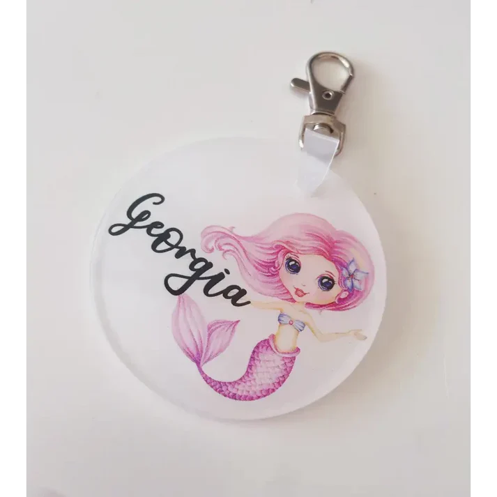 Timber Tinkers - Round Acrylic Bag Tag | Various Designs - Image 7