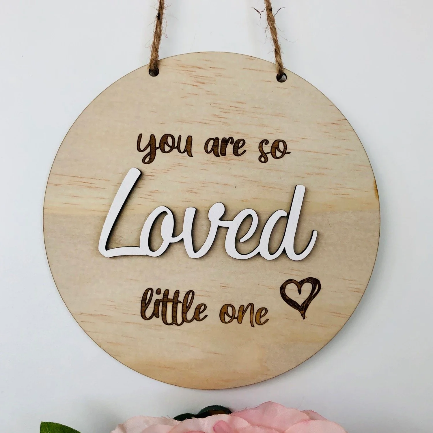 Timber Tinkers - You are so LOVED little one - Image 3
