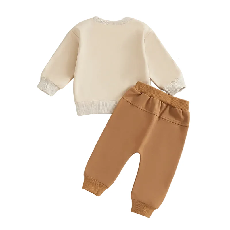 Daddy's Little Dude Tracksuit Set | Brown or Black - Image 5