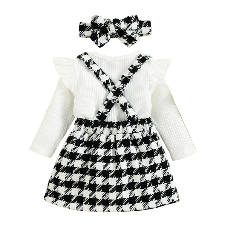 Houndstooth Pinafore Set - Image 2