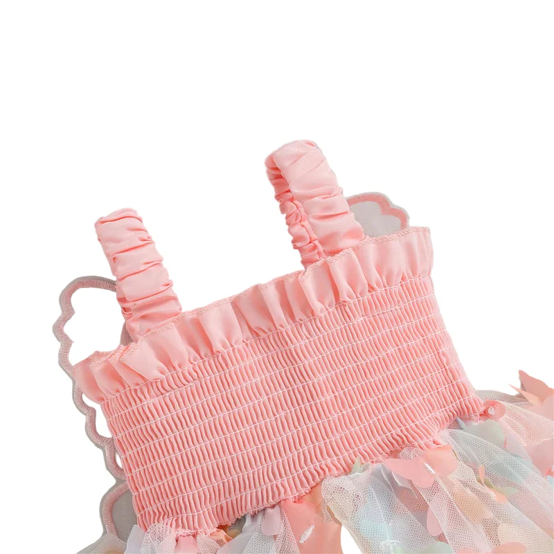 Rainbow Butterfly Party Dress - Image 3