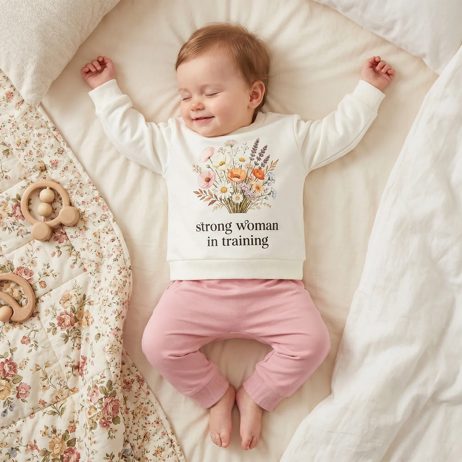 Strong Woman In Training Tracksuit Set - Image 4