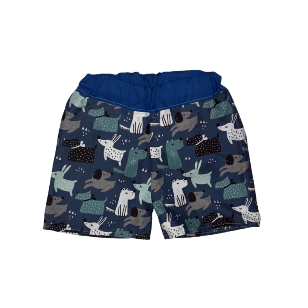 Walandella Designs - Handmade Playful Pup Shorts *CLEARANCE*