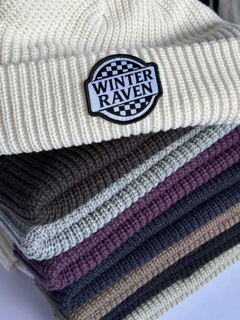 Winter and Raven - Checkmate Beanie | Various Colours - Image 2